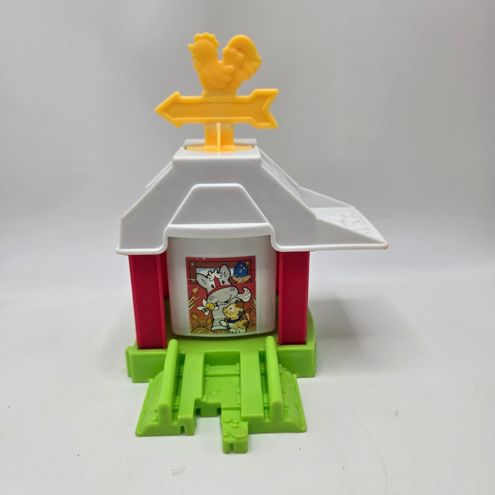 Fisher-Price Little People Barn Silo Weather Vane Farm Animal Playset Wheelies